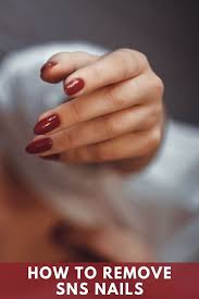sns nails dip powder removal tips