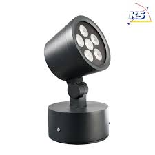 outdoor led strahler 16w rgbw ip65 24v dc rgb 3000k 780lm 20 alu druckguss schwarzgrau strahler led strahler led
