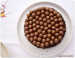 Gateau Au Chocolat De Cyril Lignac Glacage Chocolat Au Lait Et Malteser Anniversaire Gateau Chocolat Nourriture Chien Alimentation