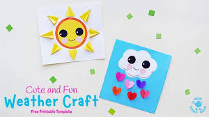 It's a simple, visually appealing card with your name and contact information that clients, colleagues, or customers can use to find you or your. Cute And Fun Paper Weather Crafts Kids Craft Room