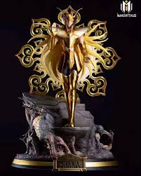by immortals statue shaka virgo cavalieridellozodiaco loscaballerosdelzodiaco icavalieridellozodiaco leschevalierduzodiaque ani cdz saint seiya canvas