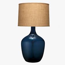 Navy Demi John Glass Lamp Shop Lighting Dear Keaton Jar Table Lamp Large Table Lamps Lamp