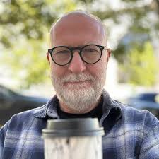 Morning coffee in Buffalo NY. Show tonight at Town Ballroom.