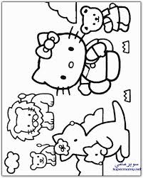 صور تلوين رسومات جديده للاطفال هاللو كيتى Hello Kitty Coloring Hello Kitty Drawing Kitty Coloring