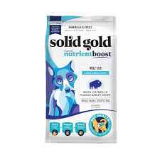 Amazon.com: Solid Gold Large Breed Puppy Food w/Nutrientboost - Made with  Real Bison, Oatmeal & Barley - Wolf Cub Whole Grain Puppy Food for Large  Breed for Healthy Growth and Balanced Nutrition -