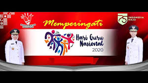 Hari guru nasional (hgn) akan kembali diperingati 25 november mendatang. Download Logo Hari Guru Nasional Png Resmi Kemendikbud 2020 Untuk Spanduk Banner Kanalmu