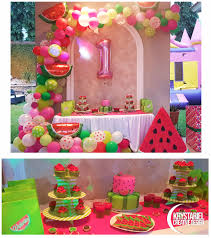 Birthday Party Theme Ideas For Girls Watermelon Birthday Watermelon Birthday Parties Fruit Birthday Party Watermelon Birthday Party Theme