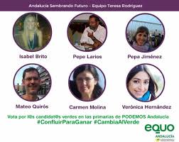 Presenta más candidatos de los permitidos la condenada isa serra renuncia a ser diputada en la asamblea de madrid Vota A Tus Candidatos As Verdes En Las Primarias De Podemos Andalucia Verdes Equo Andalucia