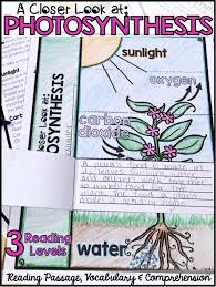 Differentiated Reading Passages Vocabulary Comprehension Everything You Need To Teach Your Stude Photosynthesis Photosynthesis Activities Science Classroom
