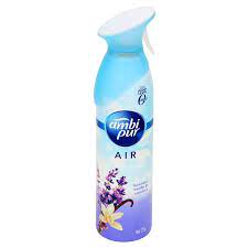 Buy ambipur air freshener spray and refill at great prices.get ambi pure products for a fresh fragrance at home. Ambi Pur Air Effects Lavender Vanilla Comfort Air Freshener Spray 275g Tesco Lotus Groceries