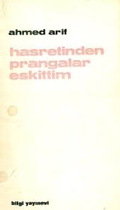 Madem öyle, kitabımın adı hasretinden prangalar eskittim olsun dedim. Sevdanin Belanin Ve Kavganin Sairi