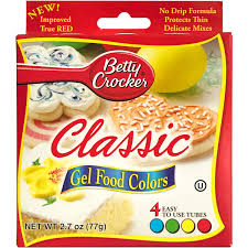Betty Crocker Classic Gel Food Colors 4 Ct Walmart Com