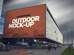 05 Outdoor Mockup Outdoor Advertising Outdoor Advertising Mockup Advertising