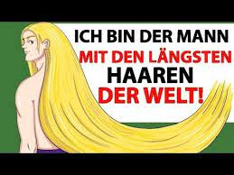 ich bin der mann mit den langsten haaren der welt youtube hombres pelo mundo