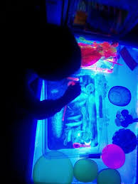 Juegos En La Caja De Luz Negra Caja De Luz Mesas De Luz Luz Negra