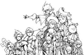 Tetsuya Nomura Art From Final Fantasy 30th Anniversary Exhibit Final Fantasy Art Fantasy Concept Art Art