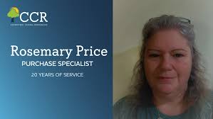 Celebrating Our March Work Anniversaries! 🎉 This month, we proudly  recognize the dedication and commitment of our team members. Thank you for  all that you do! Rosemary Price