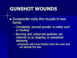 For victims who survive the initial trauma, about 50% die in the emergency room. Forensic Pathology Gunshot Wounds Ppt Video Online Download