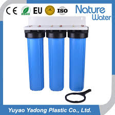 China 3 Stage Industrial Big Blue Water Filter For Ro Water Purification System China Water Purifier Water Filter