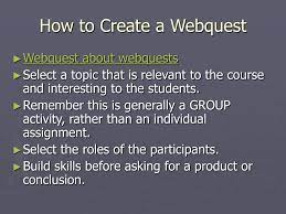 Ppt - Creating A Webquest Powerpoint Presentation, Free Download -  Id:2992835