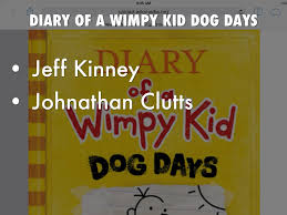 An illustration of two cells of a film strip. Diary Of A Wimpy Kid Dog Days By Johnathan Cluuts