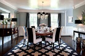 How To Decorate With An Old Hollywood Style Black And White Dining Room White Dining Room Beautiful Dining Rooms