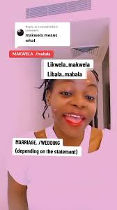 Makwela Sheng Meaning