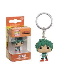 My hero academia #564 deku hot topic exclusive. Funko My Hero Academia Pocket Pop Deku Key Chain