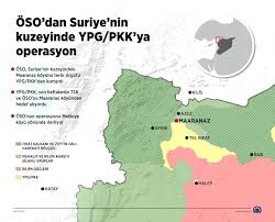 Fırat kalkanı ve zeytin dalı bölgesinde 7 terörist gözaltına alındı. Oso Dan Suriye Nin Kuzeyinde Ypg Pkk Ya Operasyon Haberler