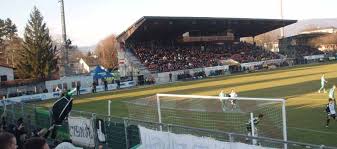 They play in the swiss challenge league, the second tier of swiss football after being relegated from swiss super league. Stadion Brugglifeld Fc Aarau Football Tripper