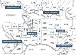 Richmond Bc Postal Code Map Vancouver Postal Code Map - Vancouver Island Postal Codes Map (British  Columbia - Canada)