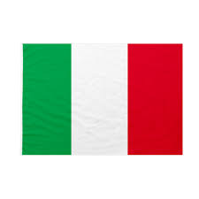 La bandiera della repubblica è il tricolore italiano: Bandiera Italia 100x150 Cm Da Bastone
