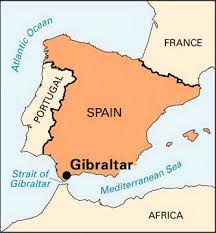 Gibraltar is a heavily fortified british air and naval base that guards the strait of gibraltar, which is the only entrance to the mediterranean sea from the atlantic ocean. Gibraltar Location Description Map Population History Facts Britannica