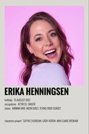 Italians do not say mamma mia! Polaroid Posters Erika Henningsen Minimalist Poster Mean Girls Singer