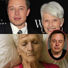 DEVASTATING UPDATE: 55 minutes ago in Texas, USA — Elon Musk, in tears,  announced that his 77-year-old mother, Maye Musk, suddenly collapsed and  was taken to the hospital. She has not regained