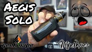 Shop the geek vape aegis solo 100w starter kit that combines powerful cerberus tanks, mesh coils & more for maximum vape flavor production. Geek Vape Aegis Solo 100w Starter Kit Free Sony Vtc6 Vapemallglobal Com