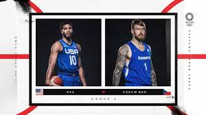 The men's tournament will run from july 25 to aug. Usa Against The Czech Republic Join The Party Tokyo 2020 Olympic Basketball Tournament Fiba Basketball Channel Salesground