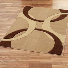 Corfu Contemporary Brown Area Rugs
