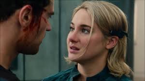 Tris and Four love scenes kisses theo james and shailene woodley