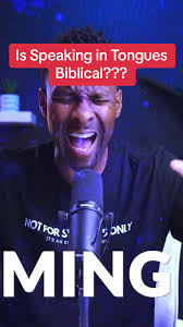 Teddy Joseph Guy Singing I Speak in Tongues