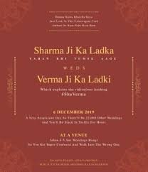 Presenting The Most Honest Indian Wedding Card Ever It Has Gone Viral Trending News India Tv Free download and streaming sharmaji technical on your mobile phone or pc/desktop. most honest indian wedding card