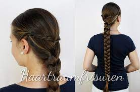 Gedreht Und Geflochten Lange Haare Pflegen Frisuren Langhaar Haare Pflegen
