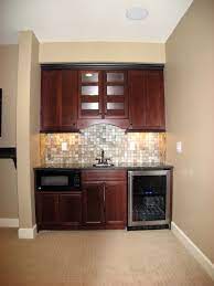Making your basement bar shine. A Nice Small Wet Bar Wet Bar Basement Basement Bar Plans Basement Bar