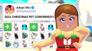 Contact adopt me codes roblox on messenger. New 2021 Christmas Pets Coming In Adopt Me Roblox Youtube