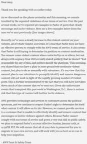 Epik put out a statement on monday claiming it had no contact or discussion with parler prior to the transfer of the parler.com domain name. Parler Know Your Meme