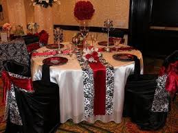 I Need Unique Ideas For A Red Black And White Wedding Weddings Fun Stuff Style And Decor Planning We Black Red Wedding Red Wedding Black White Wedding