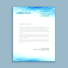 Printable Letterhead Template Word Professional Format Sample In ...