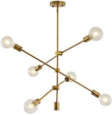 Alibaba.com offers 9,742 gold light fixtures products. Sputnik Chandeliers Champagne Gold Chandelier Lighting Mid Century Style Light Fixture For Makeover Of Home Kitchen Bath Hallyway Livingroom Bedroom Modern Chandelier For Flat Sloped Vaulted Ceiling Amazon Ca Home Kitchen