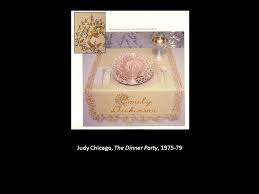 Judy chicago (american, born 1939). Judy Chicago The Dinner Party Marta Rosler Semiotics Of The Kitchen 1975 6 Mins B W Video Ppt Download