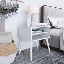 You don't want your nightstand to be too big or small, so this will give you a good idea for the proper height. Modern Nightstand Target